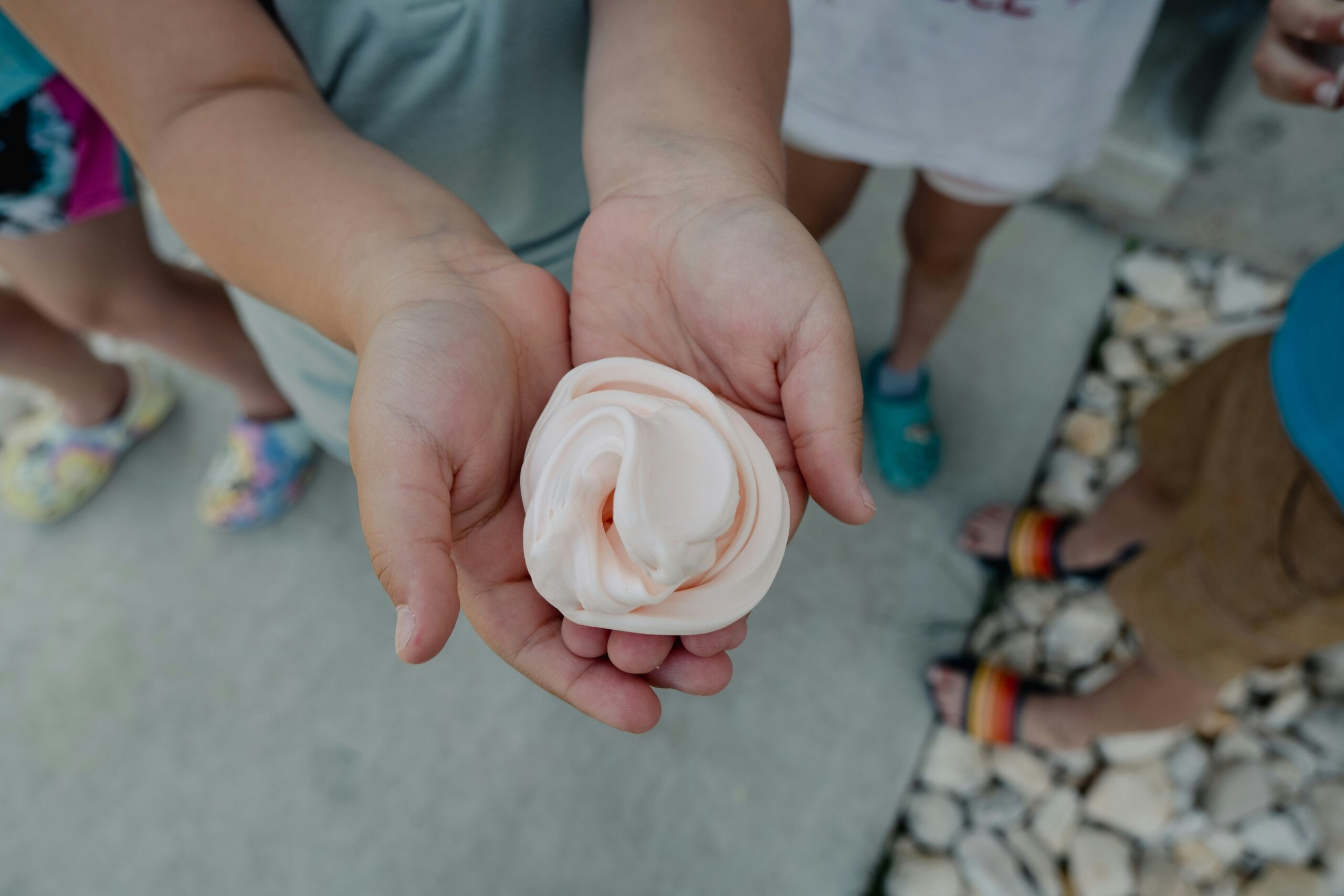 Sensory games are super messy but so much fun